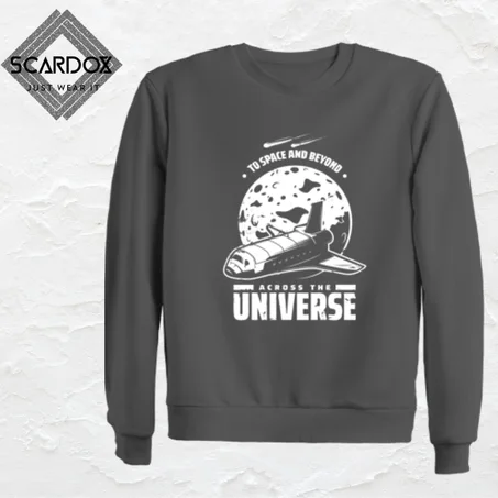 scardox T-shirt manche longue to space and beyond
