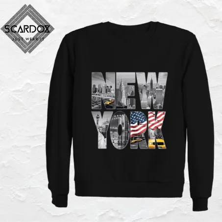 Scardox dz T-shirt manche longue NEW YORK
