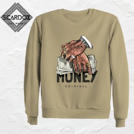 SCARDOX T-shirt manche longue money criminal
