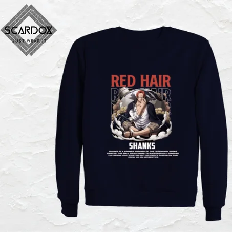 scardox dz T-shirt manche longue red hair shanks