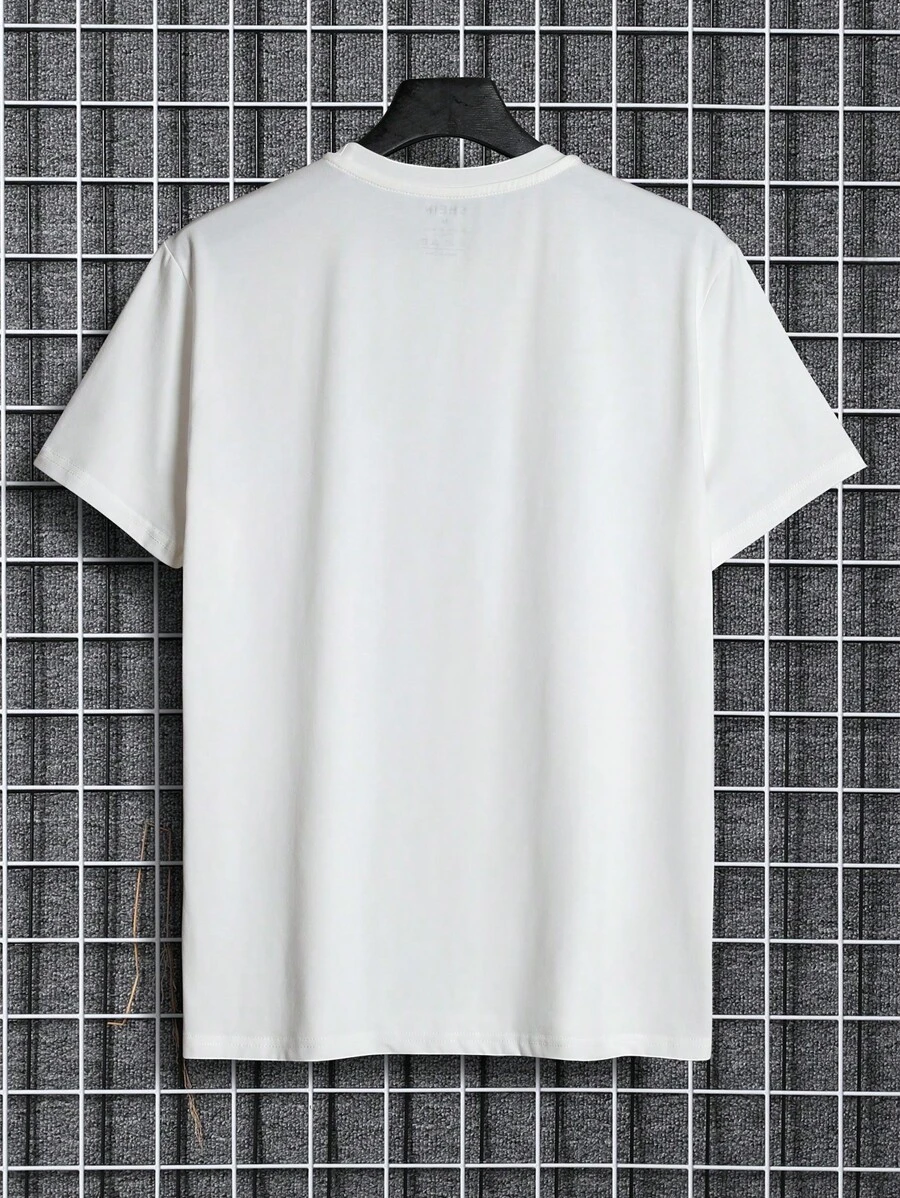 Homme T-shirt À Lettres