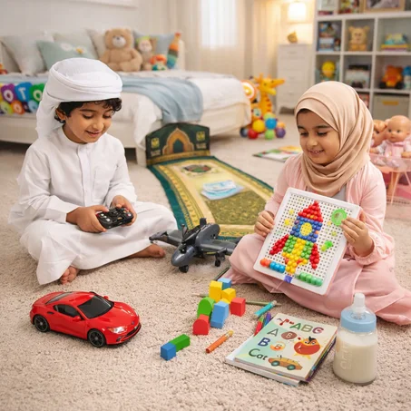 الألعاب و مستزمات الأطفال