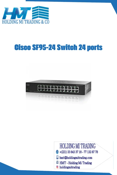 Cisco SF95-24 – Switch réseau professionnel 24 ports