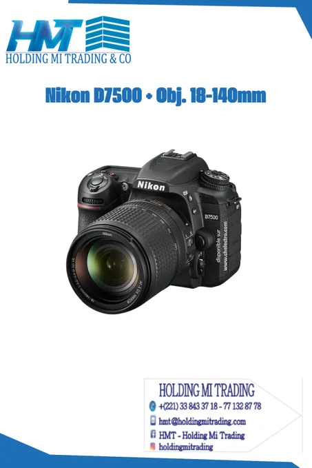 Nikon D7500 + Obj. 18-140mm