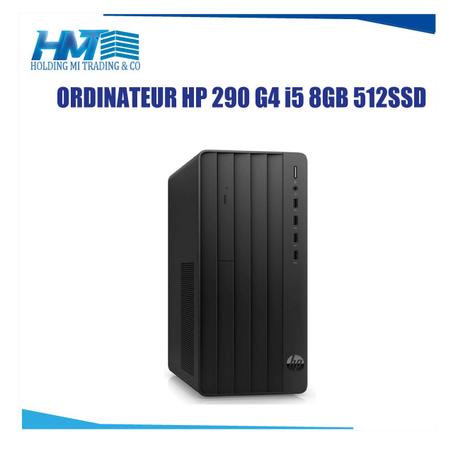 ORDINATEUR HP 290 G4 i5 8GB 512 SSD