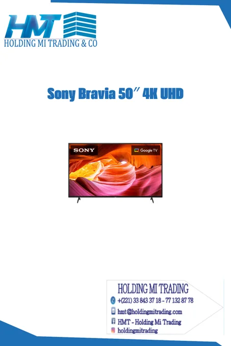 Sony Bravia 50″ 4K UHD