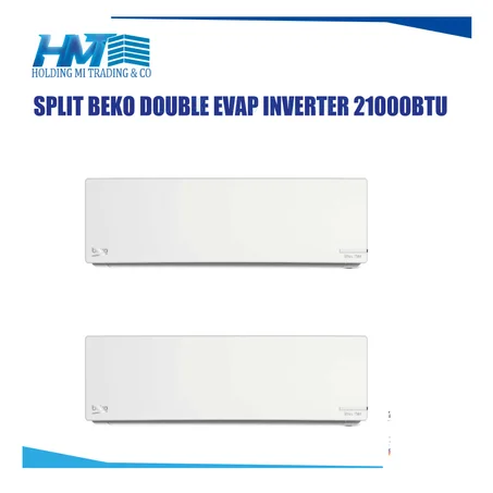 SPLIT BEKO DOUBLE EVAP 12000 + 9000 BTU