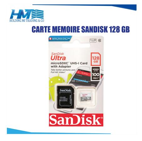 CARTE MEMOIRE SANDISK ULTRA 128G