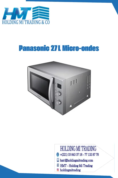 Panasonic 27 L Micro-ondes