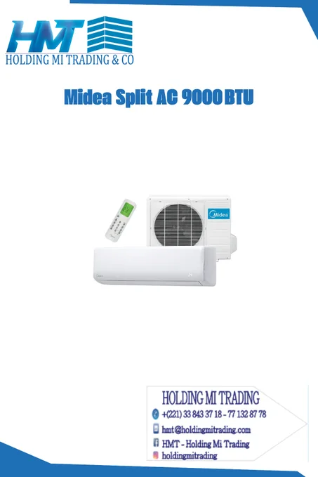 Midea Split AC 9000 BTU