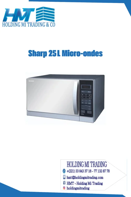 Sharp 25 L Micro-ondes