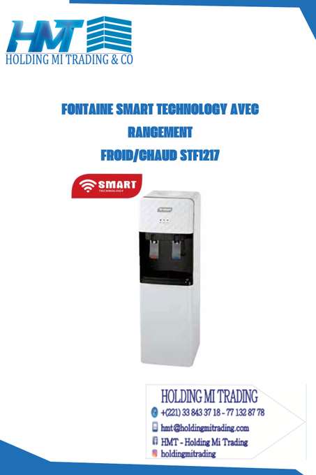 FONTAINE SMART TECHNOLOGY AVEC RANGEMENT  FROID/CHAUD STF1217