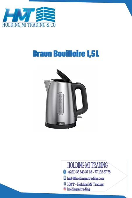 Braun Bouilloire 1,5 L