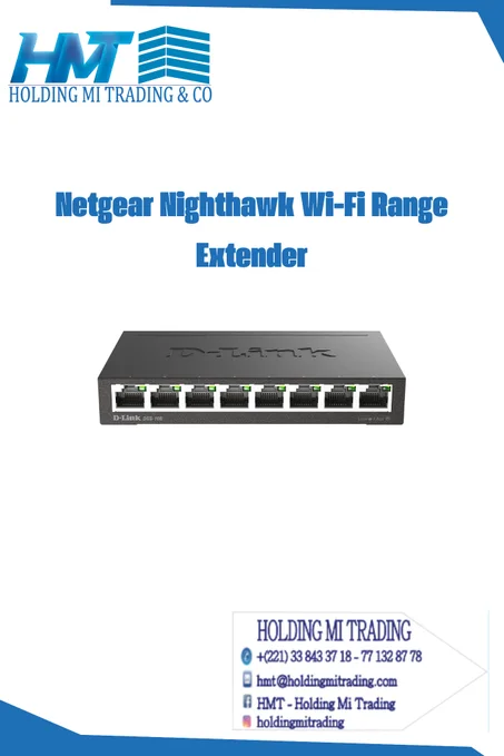 Netgear Nighthawk – Amplificateur Wi-Fi longue portée