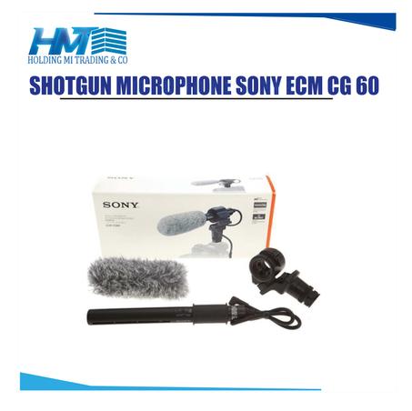 SHOTGUN MICROPHONE SONY ECM CG 60