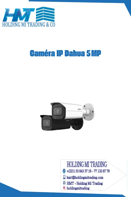Caméra IP Dahua 5 MP