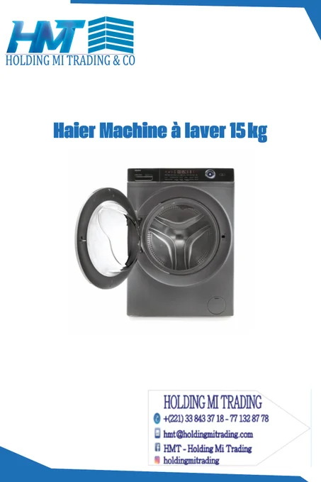 Haier Machine à laver 15 kg