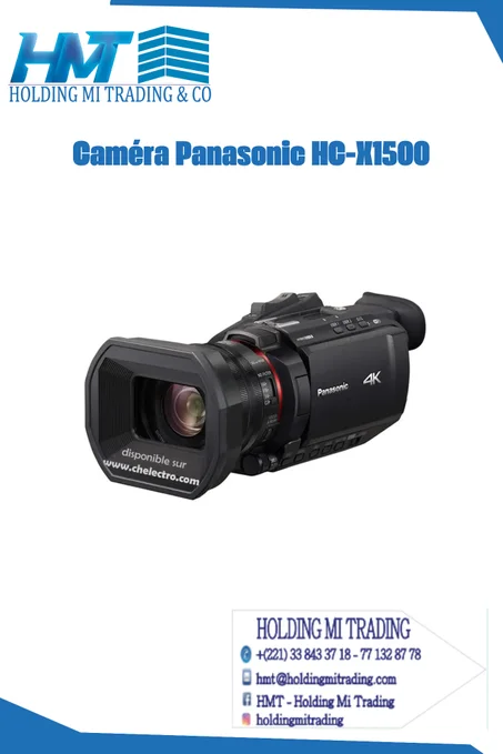 Caméra Panasonic HC-X1500