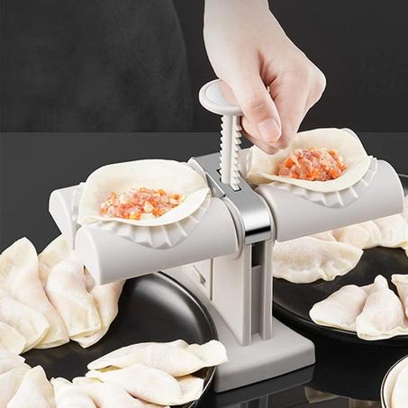 آلة حشو الفطائر ذات الرأس المزدوج