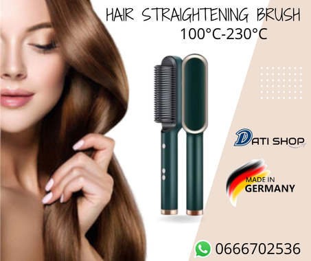 مشط لفرد وتلميس الشعر أصلية المانية الصنع مزودة بدرجة حرارة عالية مثالية لصلونات الحلاقة