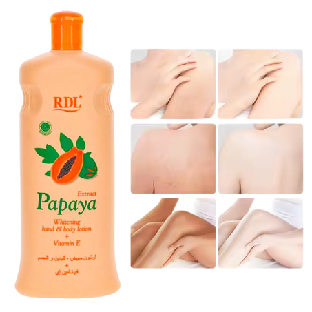 لوشن البابايا للتفتيح والترطيب