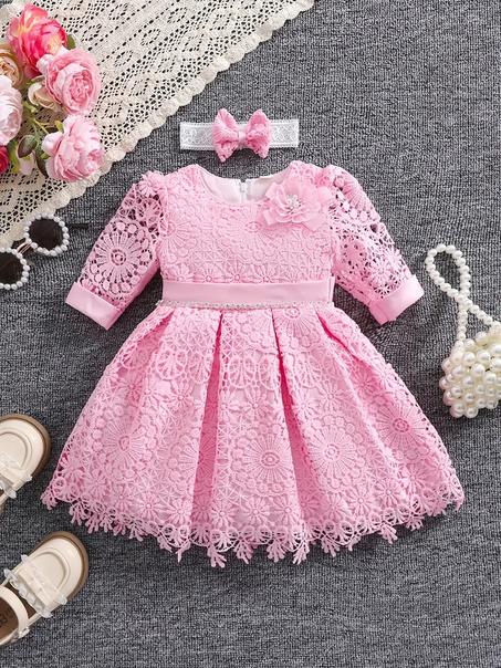 Robe Décontractée Chic pour Bébé Fille