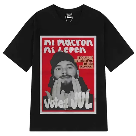 T-shirts graphiques tendance JUL du rappeur français pour hommes et femmes, T-shirt hip-hop à manches courtes, T-shirt décontracté, vêtements streetwear