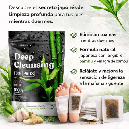 🌿 Parches Naturales para Pies – Bienestar y Cuidado Diario Mientras Duermes 😴