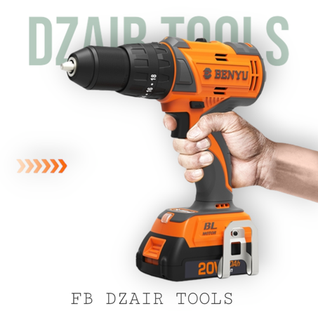 مفك البراغي و مثقاب لآسلكي ببطاريتين 12 فولت   BENYU CJZ1005 Visseuse & Perceuse Sans fil Double batterie 12V