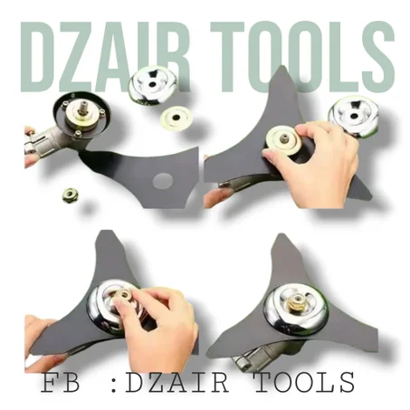 طقم تثبيت قرص آلة الحش (Kit de Fixation pour Débroussailleuse