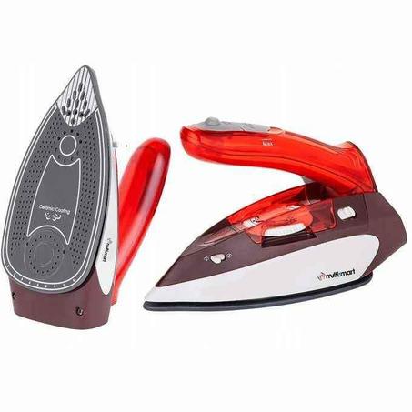 Multismart Fer à repasser de voyage pliable portable avec vapeur