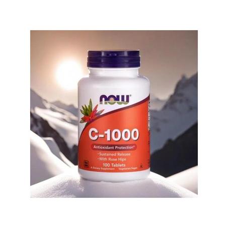 Now Foods Vitamin C-1000, 100 tablets