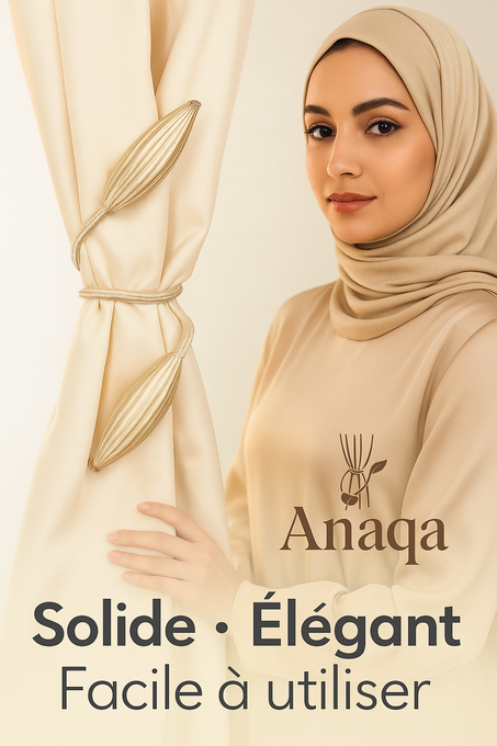 EMBRASSES DE RIDEAUX FLEXIBLE