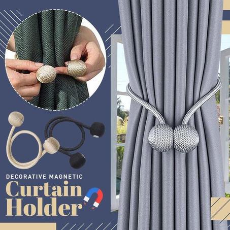 Embrasse moderne Clips Rideaux Boucle Fenêtre Aimant