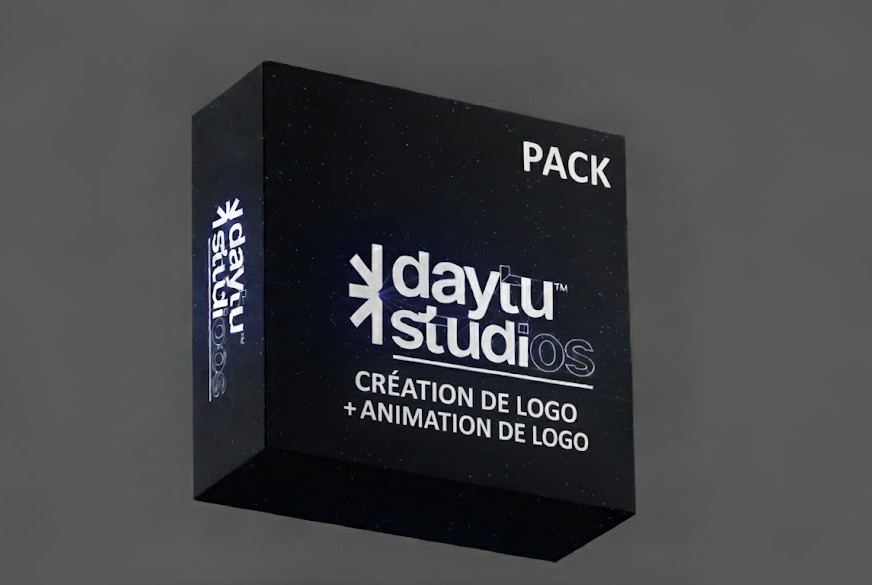 Création de Logo + Animation de Logo (Pack)