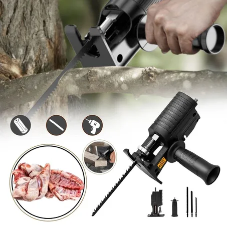 أداة تحويل مفك المثقاب الكهربائي إلى منشار قطع