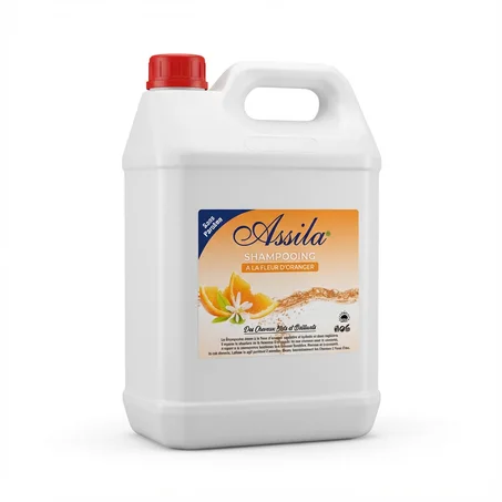 مجموعة الشامبوهات 5 لتر عائلية بنكهات طبيعية