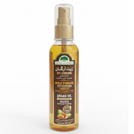 زيت الأرغان النقي 125 مل – سرّ الجمال المغربي لبشرة وشعر لا مثيل لهما.