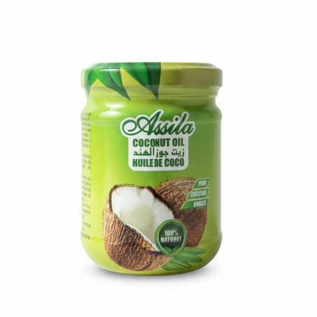 زيت جوز الهند الطبيعي 100%... لبشرة ناعمة وشعر لامع200ml