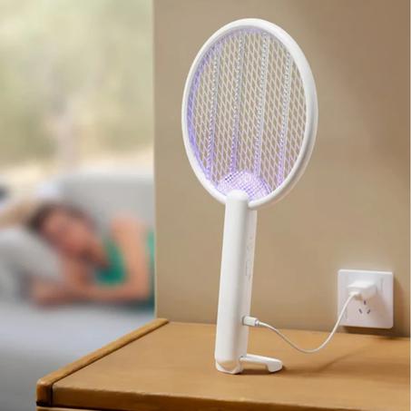 مضرب بعوض كهربائي 4 في 1 – طرد فوري وذكي للبعوض