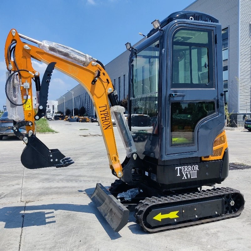 2 Ton New TERROR XVIII Mini Excavator, Kubota D902 Diesel Engine, FREE SHIPPING