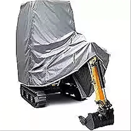 Housse complète étanche pour mini-pelles