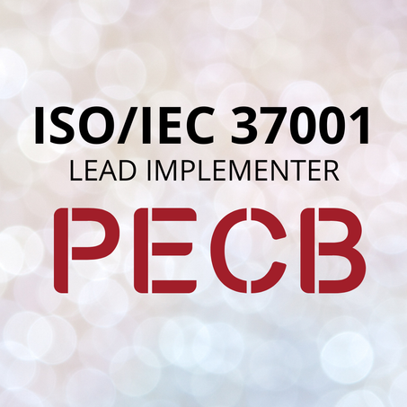 ISO/IEC 37001 LEAD IMPLEMENTER - PECB