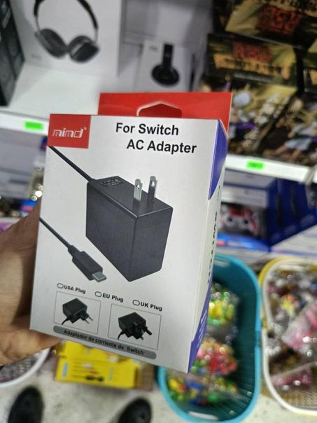 ♻️CHARGEUR NINTANDO SWITCH♻️ PRIX 💰4000 DA التوصيل متوفر 58 ولاية 🚚📭