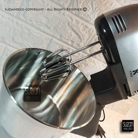 Kenz Mixer/Batteur Électrique Avec Bol Inox