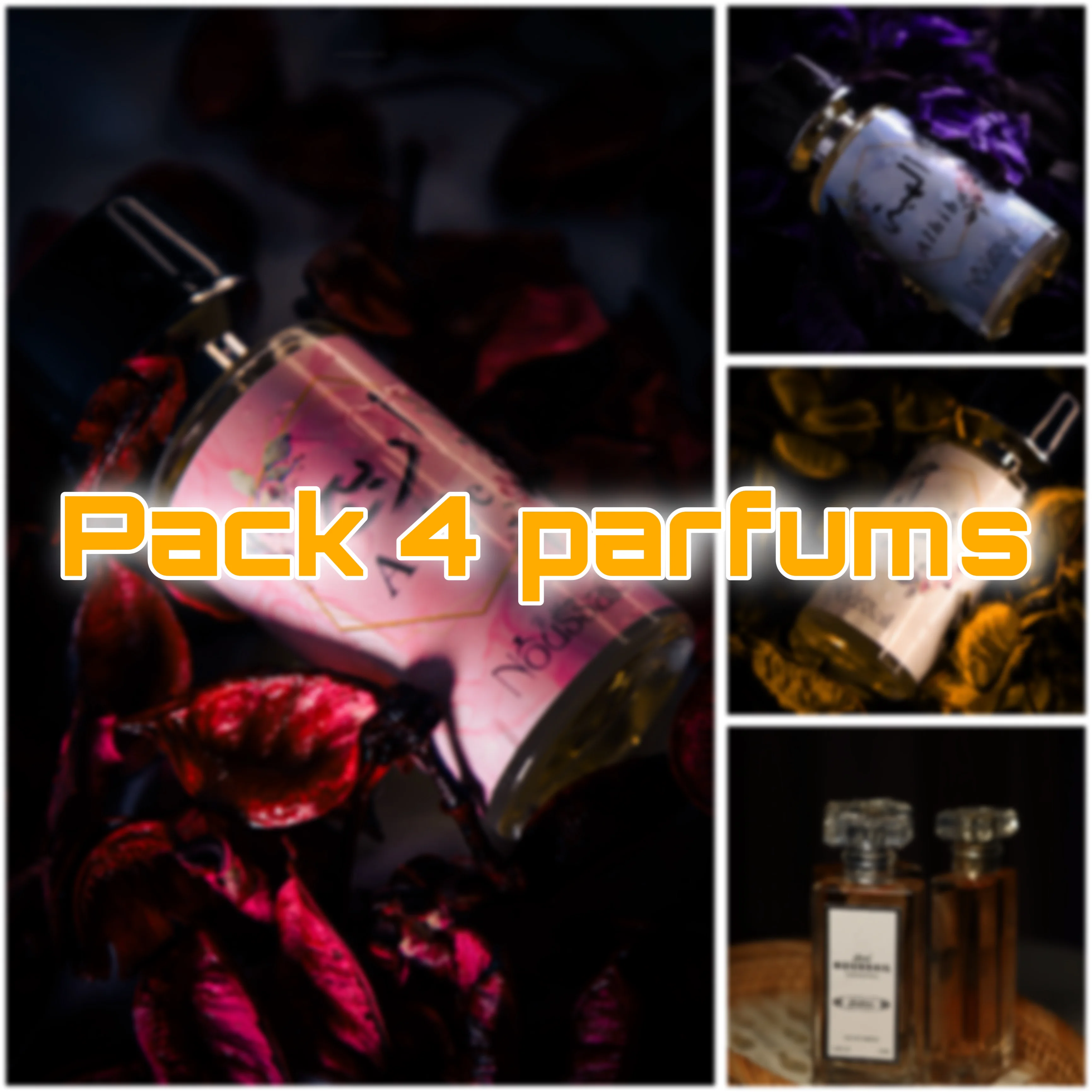 Pack 4 Parfums