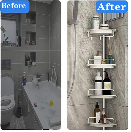 Étagère de douche 4 طبقات