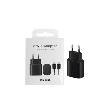 Samsung Chargeur Adaptateur secteur Fast Type-C vers Type-C 25W