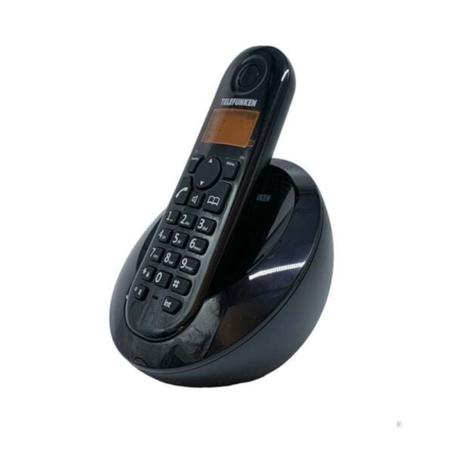 TELEFUNKEN Téléphone Sans Fil Noire TB-201