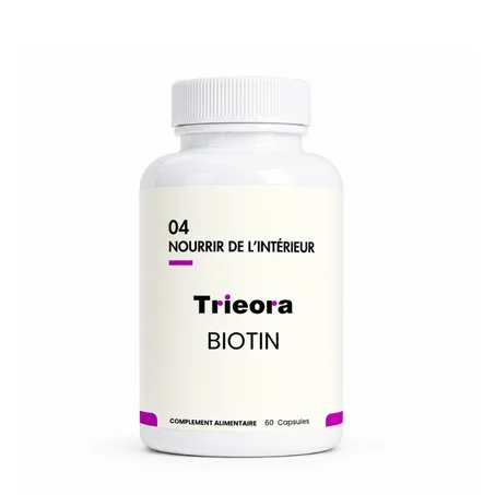 04 — NOURRIR DE L’INTÉRIEUR | Trieora BIOTIN — 60 Capsules